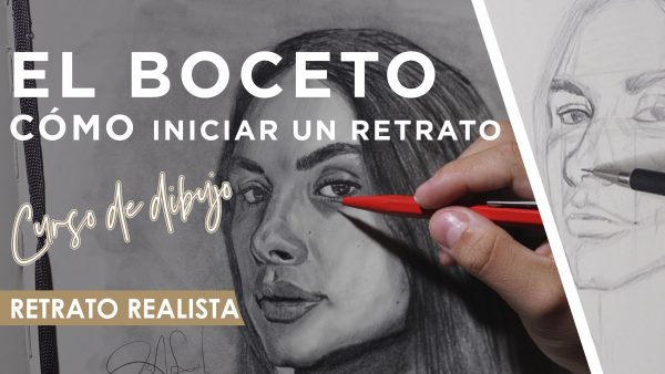 4. EL BOCETO: ¿Cómo iniciar el dibujo de un retrato? 4